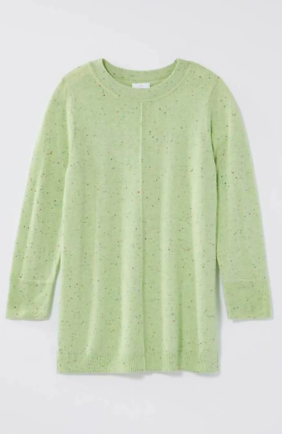 Tweed Pintucked Pullover Sweater | Jjill