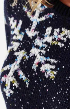 Tweeded Snowflake Sweater | Jjill