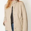 Vegan-Leather Puffer Jacket | Jjill