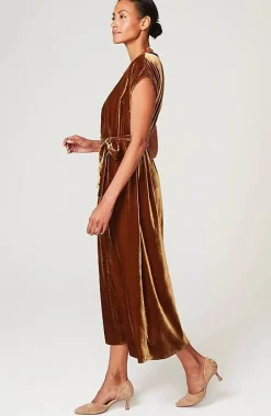Velvet Maxi Dress | Jjill