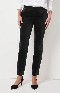 Velveteen Stretch Slim-Leg Pants | Jjill
