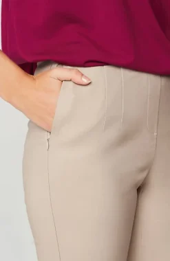 Versatile Cotton-Stretch Slim-Leg Pants | Jjill