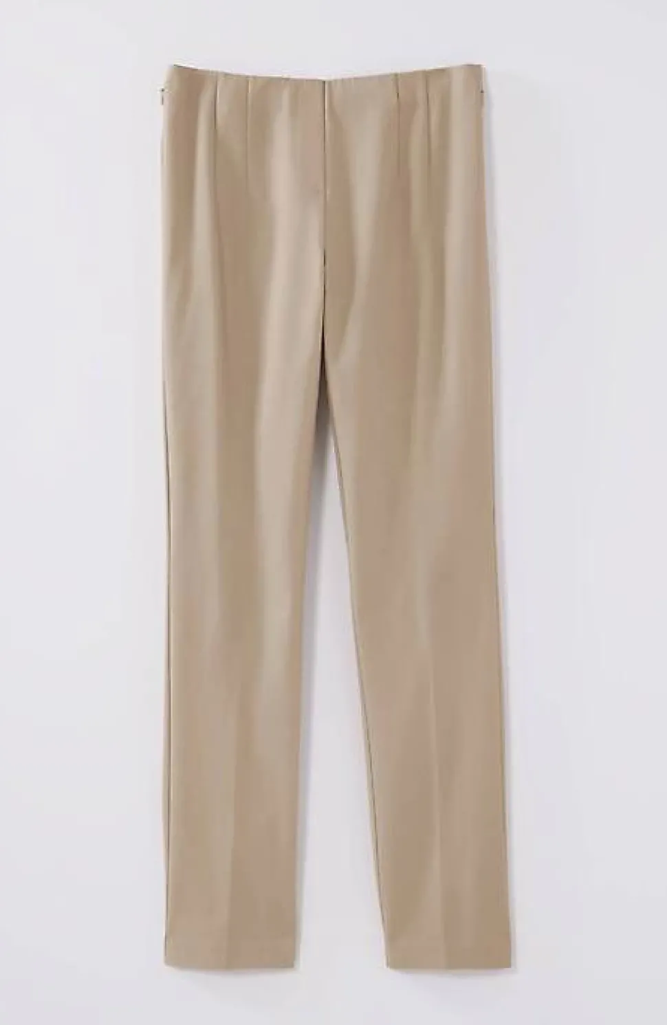 Versatile Cotton-Stretch Slim-Leg Pants | Jjill