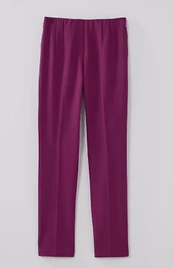 Versatile Cotton-Stretch Slim-Leg Pants | Jjill