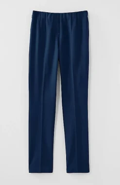 Versatile Cotton-Stretch Slim-Leg Pants | Jjill