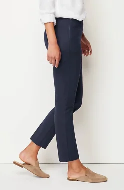 Versatile Cotton-Stretch Slim-Leg Pants | Jjill