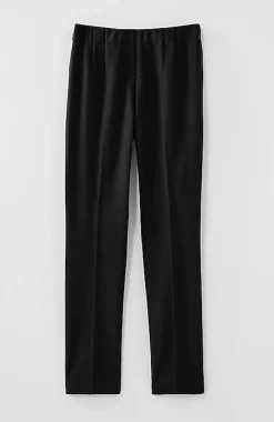 Versatile Cotton-Stretch Slim-Leg Pants | Jjill