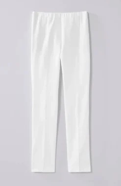 Versatile Cotton-Stretch Slim-Leg Pants | Jjill