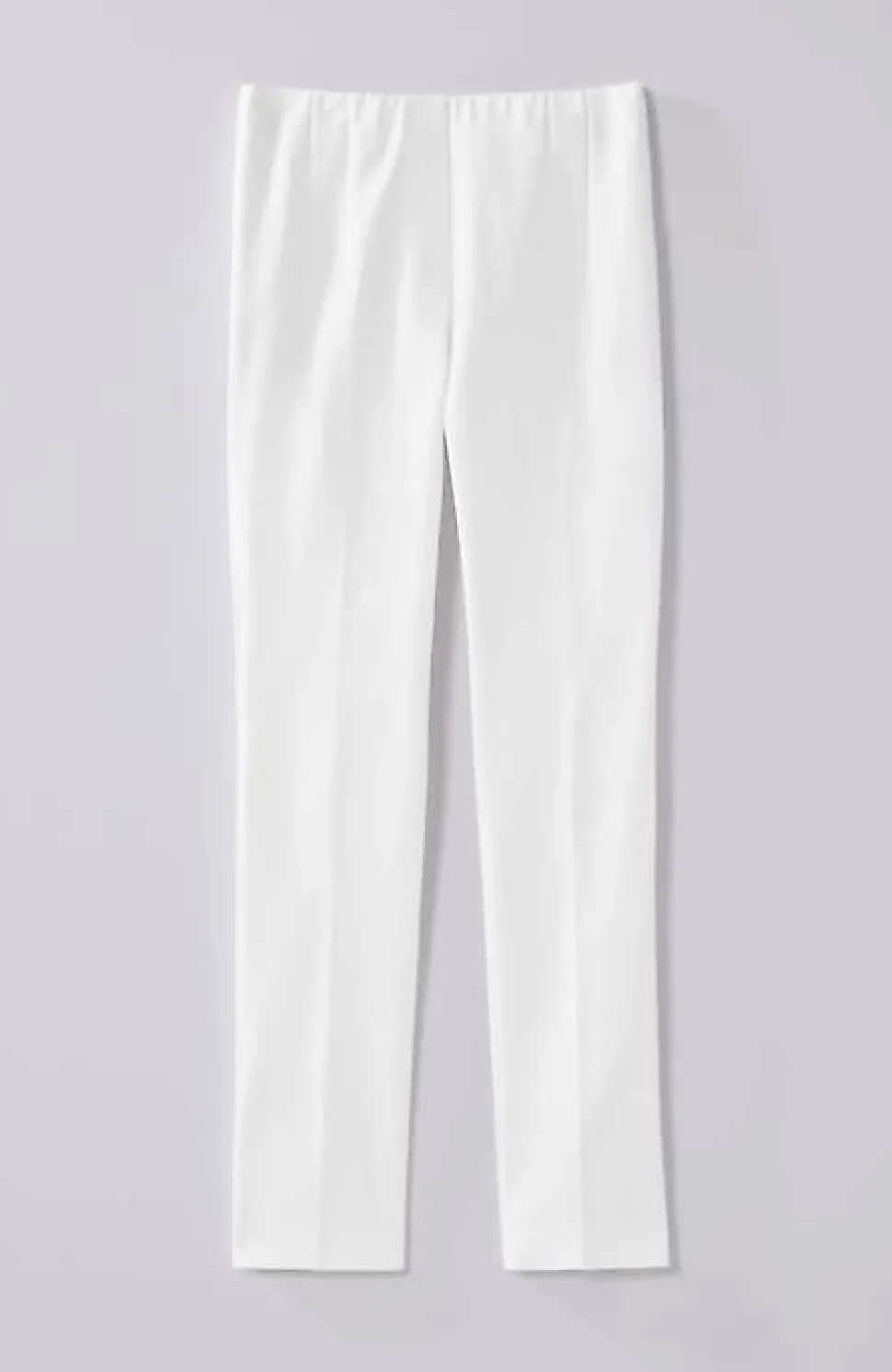 Versatile Cotton-Stretch Slim-Leg Pants | Jjill