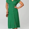 Versatile V-Neck Dress | Jjill