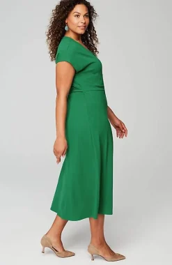 Versatile V-Neck Dress | Jjill