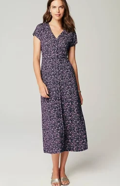Versatile V-Neck Dress | Jjill