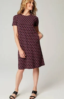Wearever A-Line T-Shirt Dress | Jjill