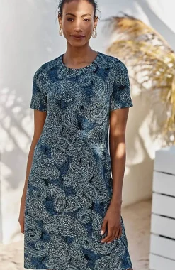 Wearever A-Line T-Shirt Dress | Jjill