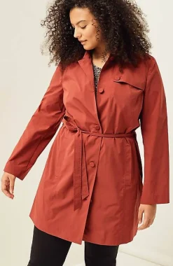 Wearever Belted Trench Coat | Jjill