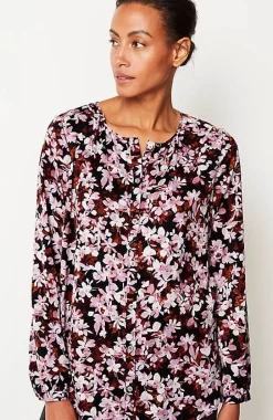 Wearever Button-Front Blouse | Jjill