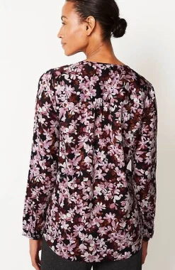 Wearever Button-Front Blouse | Jjill
