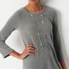 Wearever Chenille Knit A-Line Tunic | Jjill