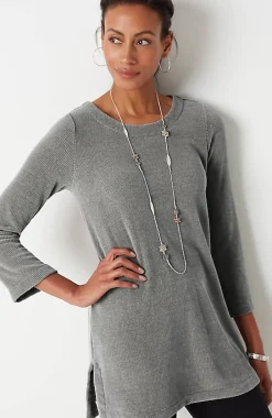 Wearever Chenille Knit A-Line Tunic | Jjill