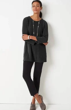 Wearever Chenille Knit A-Line Tunic | Jjill