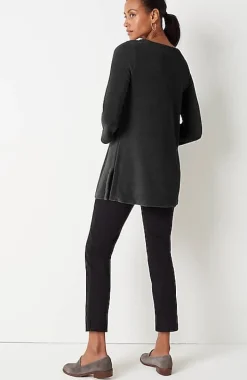 Wearever Chenille Knit A-Line Tunic | Jjill