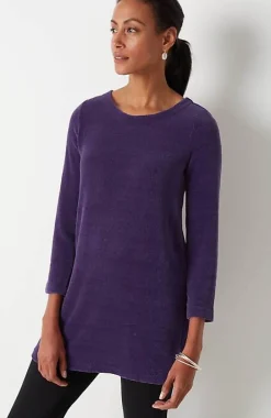 Wearever Chenille Knit A-Line Tunic | Jjill