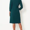 Wearever Double-Face Jersey Sheath Dress | Jjill