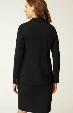 Wearever Double-Face Jersey Tailored Blazer | Jjill