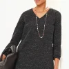 Wearever Double-Face Jersey V-Neck Tunic | Jjill