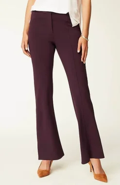 Wearever Double-Face Jersey Boot-Cut Trousers | Jjill