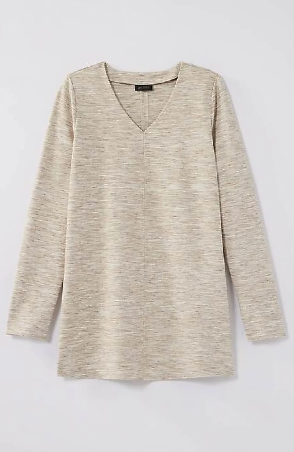 Wearever Double-Face Jersey V-Neck Tunic | Jjill