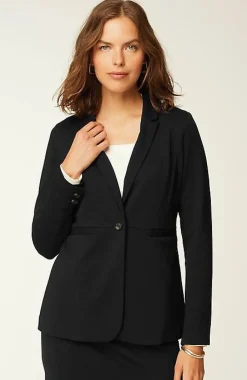 Wearever Double-Face Jersey Tailored Blazer | Jjill