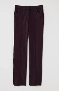 Wearever Double-Face Jersey Boot-Cut Trousers | Jjill