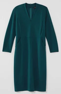 Wearever Double-Face Jersey Sheath Dress | Jjill