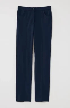 Wearever Double-Face Jersey Boot-Cut Trousers | Jjill