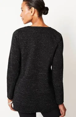 Wearever Double-Face Jersey V-Neck Tunic | Jjill