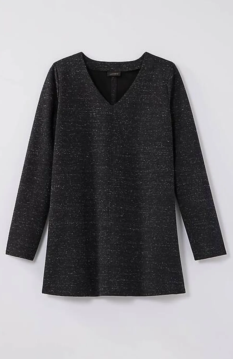 Wearever Double-Face Jersey V-Neck Tunic | Jjill