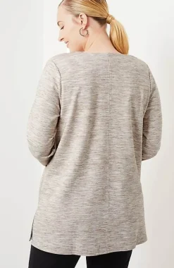 Wearever Double-Face Jersey V-Neck Tunic | Jjill