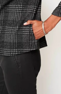 Wearever Double-Knit Jacquard Cropped Jacket | Jjill