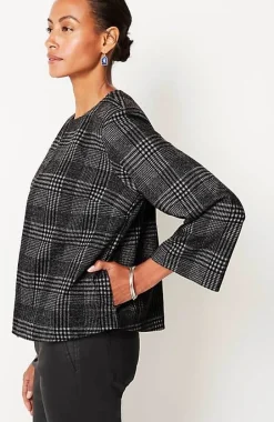 Wearever Double-Knit Jacquard Cropped Jacket | Jjill