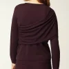 Wearever Draped-Overlay Merino Sweater | Jjill