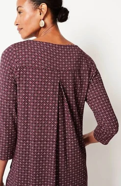 Wearever Easy Pleat-Back Dress | Jjill