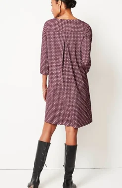 Wearever Easy Pleat-Back Dress | Jjill