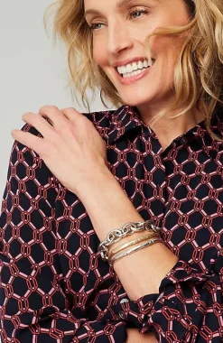 Wearever Easy-Care A-Line Button-Front Shirt | Jjill