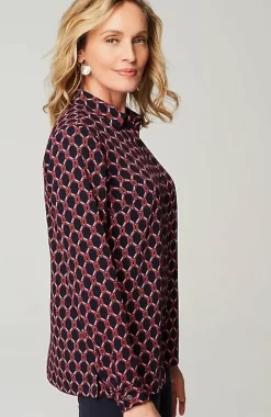 Wearever Easy-Care A-Line Button-Front Shirt | Jjill