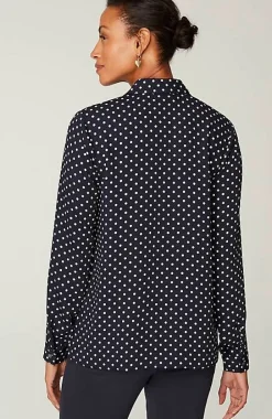Wearever Easy-Care A-Line Button-Front Shirt | Jjill