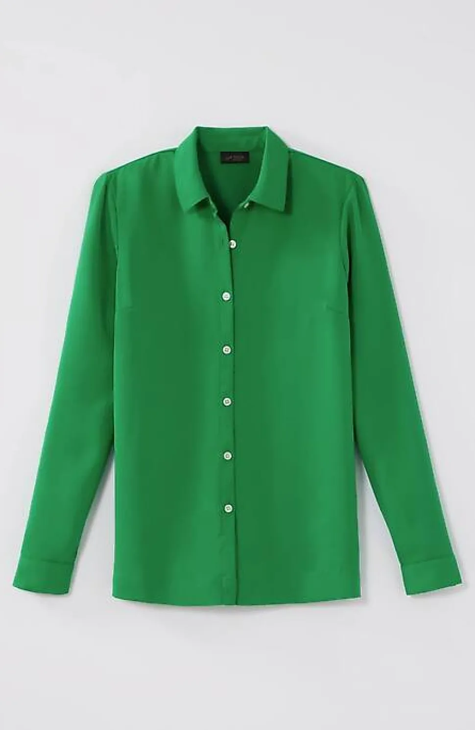 Wearever Easy-Care A-Line Button-Front Shirt | Jjill