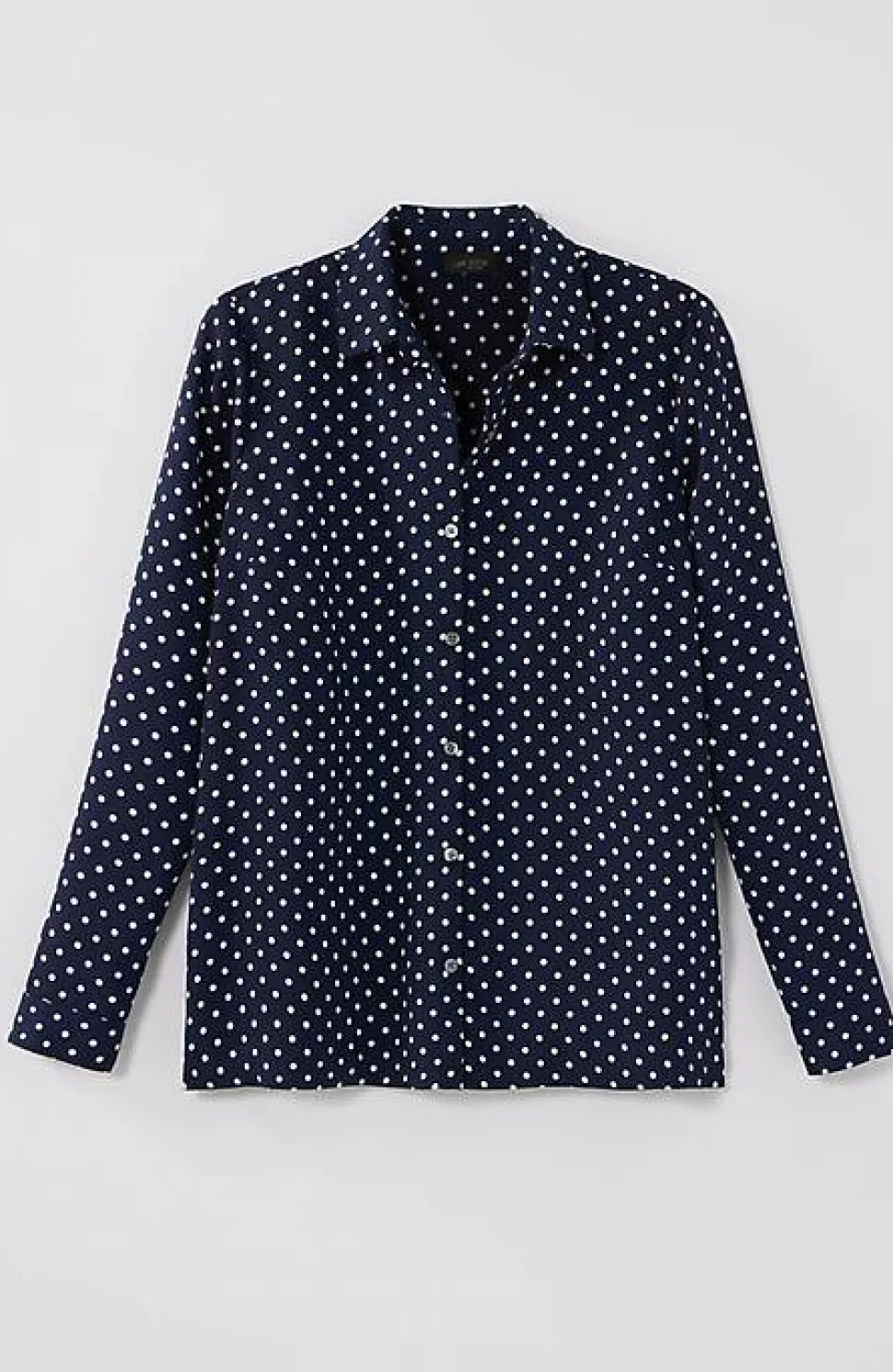 Wearever Easy-Care A-Line Button-Front Shirt | Jjill