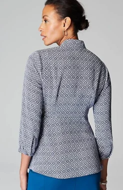 Wearever Easy-Care Peplum Top | Jjill
