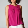 Wearever Easy-Care Pleated Top | Jjill